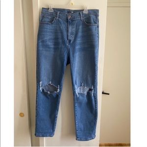 Sold NWOT SIZE 2X Fashion Nova Ripped Jeans!